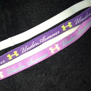 Two New Under Armor Headbands